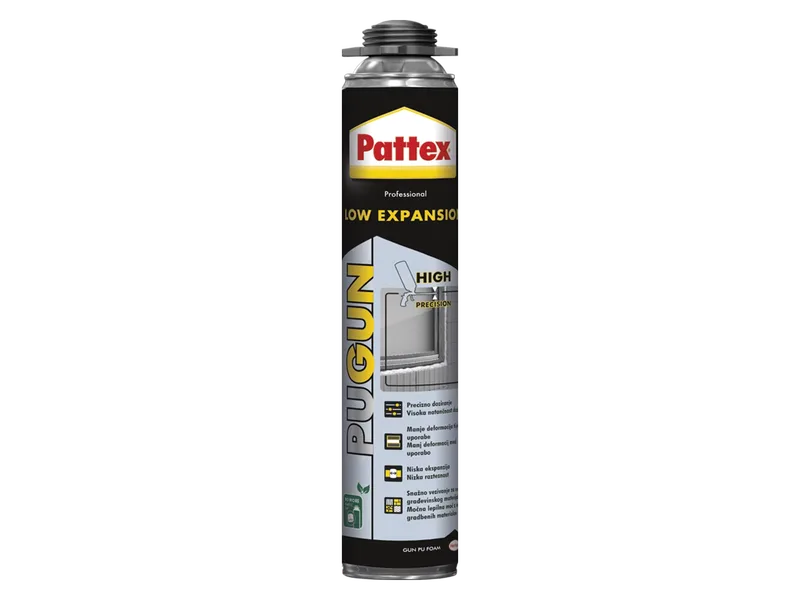 Pattex Low expansion PU pena - pištoljska 700 ml