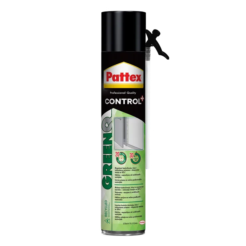 Pattex GreenQ PU pena - slamčica 650 ml