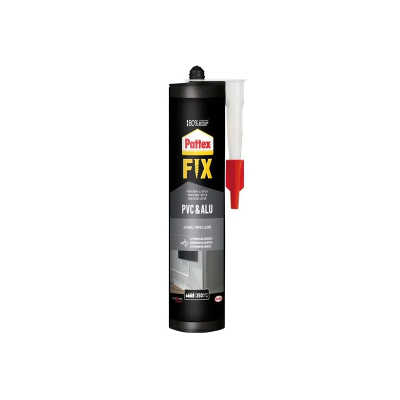 Pattex Fix PVC &amp; Alu montažni lepak 440 g