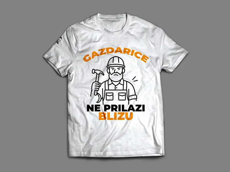 Majica: Gazdarice, ne prilazi blizu