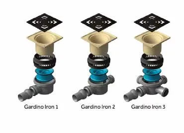 Confluo Angle drain horizontal